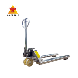 Equipo de manejo de materiales NIULI 2ton 2.5ton 3.0t Transpaleta manual de acero inoxidable Transpaleta manual