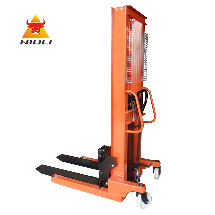 Carretilla elevadora manual NIULI, fabricante de apiladores manuales hidráulicos, a la venta