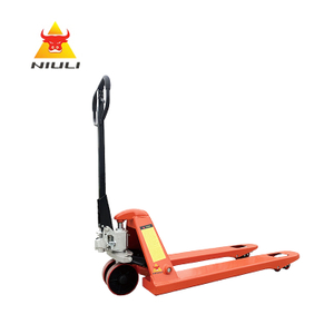 NIULI Nueva plataforma hidráulica de carretilla elevadora manual 2500 kg 2.5 Ton 3000 kg 3.0 Ton Capacidad China Transpaleta hidráulica manual