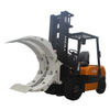Carretilla elevadora diesel de 3 toneladas con abrazadera para rollo de papel
