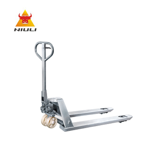 Transpaleta manual NIULI 2t 2.5t 3t Transpaleta hidráulica manual galvanizada