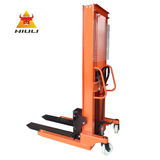 Equipo de manejo de materiales de elevación NIULI Bomba hidráulica Jack Transpaleta manual 3000 kg para la venta Carretilla elevadora apiladora manual