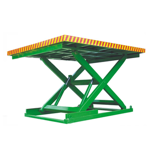 Máquina elevadora Hombre Plataforma elevadora Elevador de tijera hidráulico estacionario Mesa de carga Camión