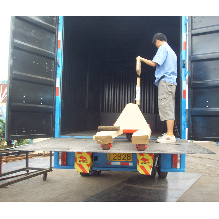 NIULI carga y descarga de mercancías plataforma elevadora trasera camión puerta trasera