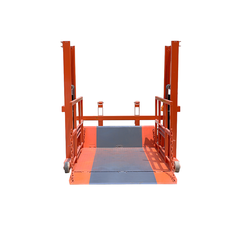 Nivelador de muelle de rampa de patio de mercancías de carga de equipo de altura ajustable hidráulico mecánico móvil NIULI