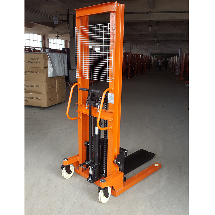 Apilador manual de paletas Carretilla elevadora portátil manual hidráulica de 2 toneladas a la venta en China
