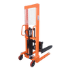 NIULI Hand Manual Pallet Operated Stacker Hidráulico 1.6m Lifting Pallet Stacker