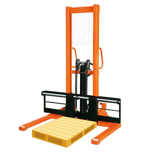 NIULI 1T 2T 3T Apilador manual de patas anchas con CE