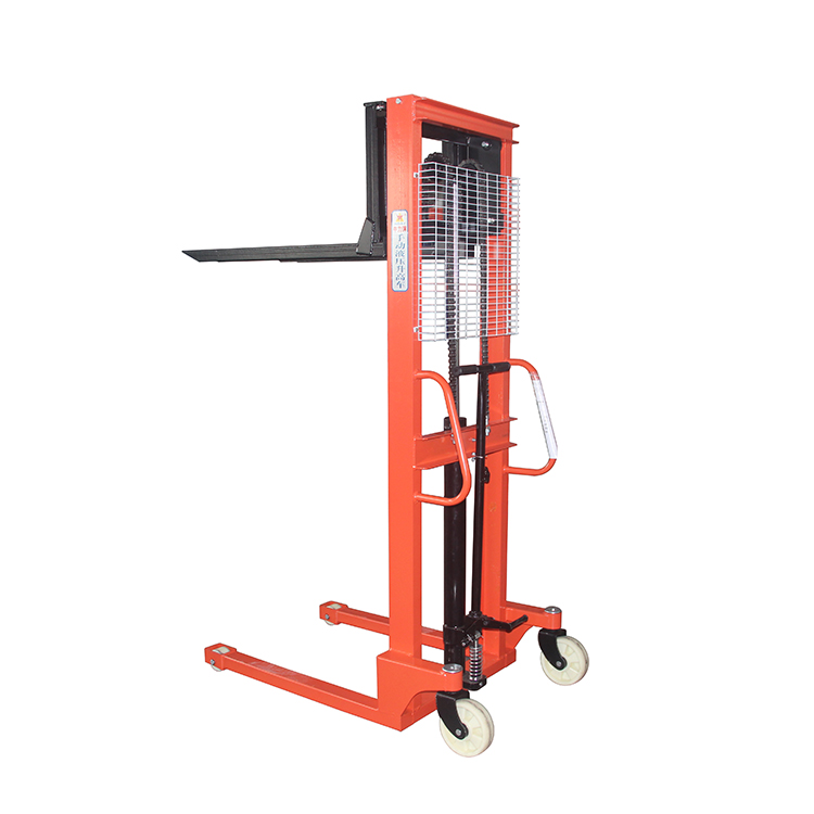 NIULI Transpaleta Hand Manual Pallet Operated Stacker Hidráulico 1.2 M Transpalet Cilindro Elevador Hidráulico Carretilla Elevadora Manual
